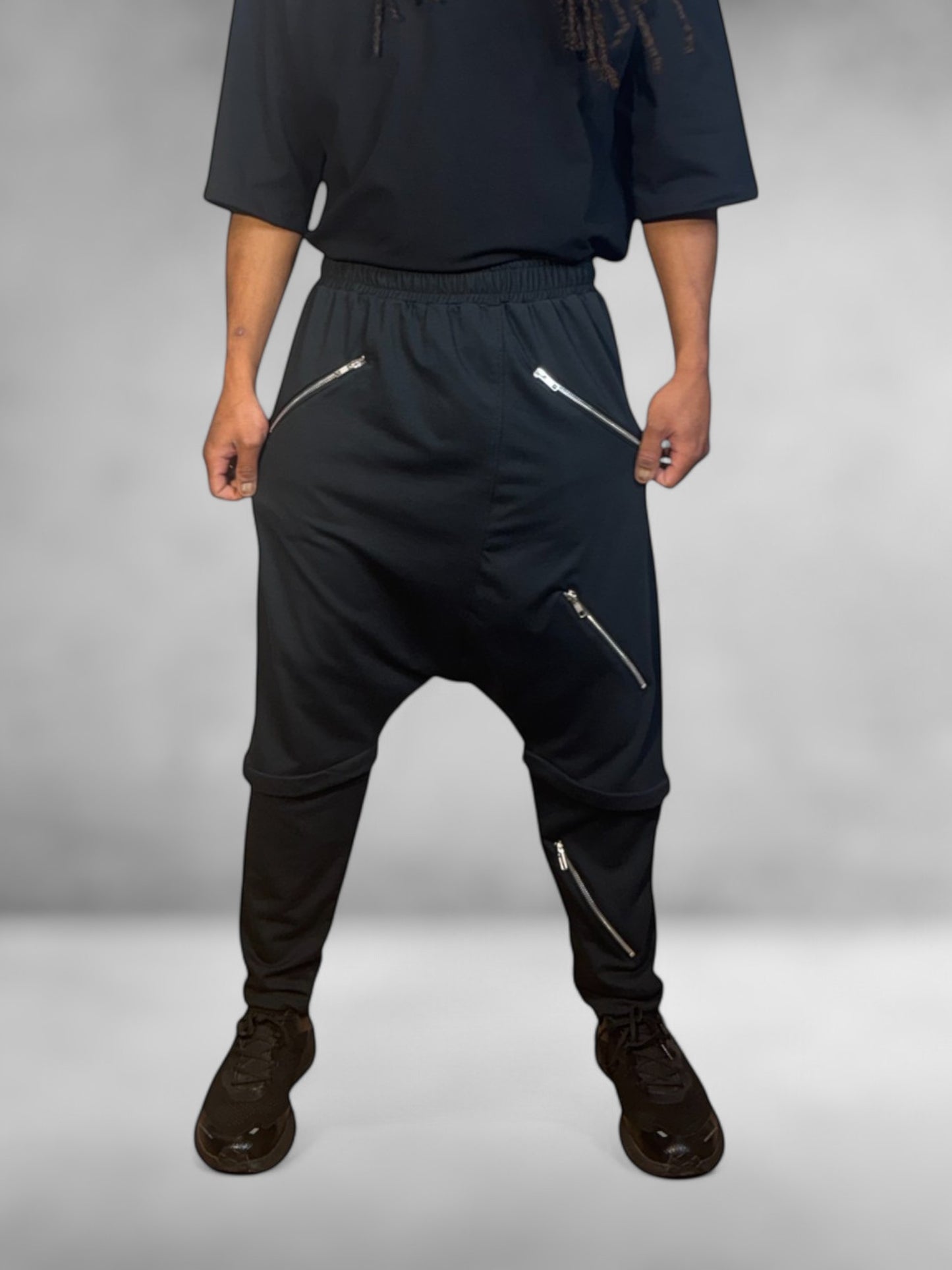 SYNCHRONY Pantalón transformable en mezcla de algodón ¡ULTIMAS UNIDADES!