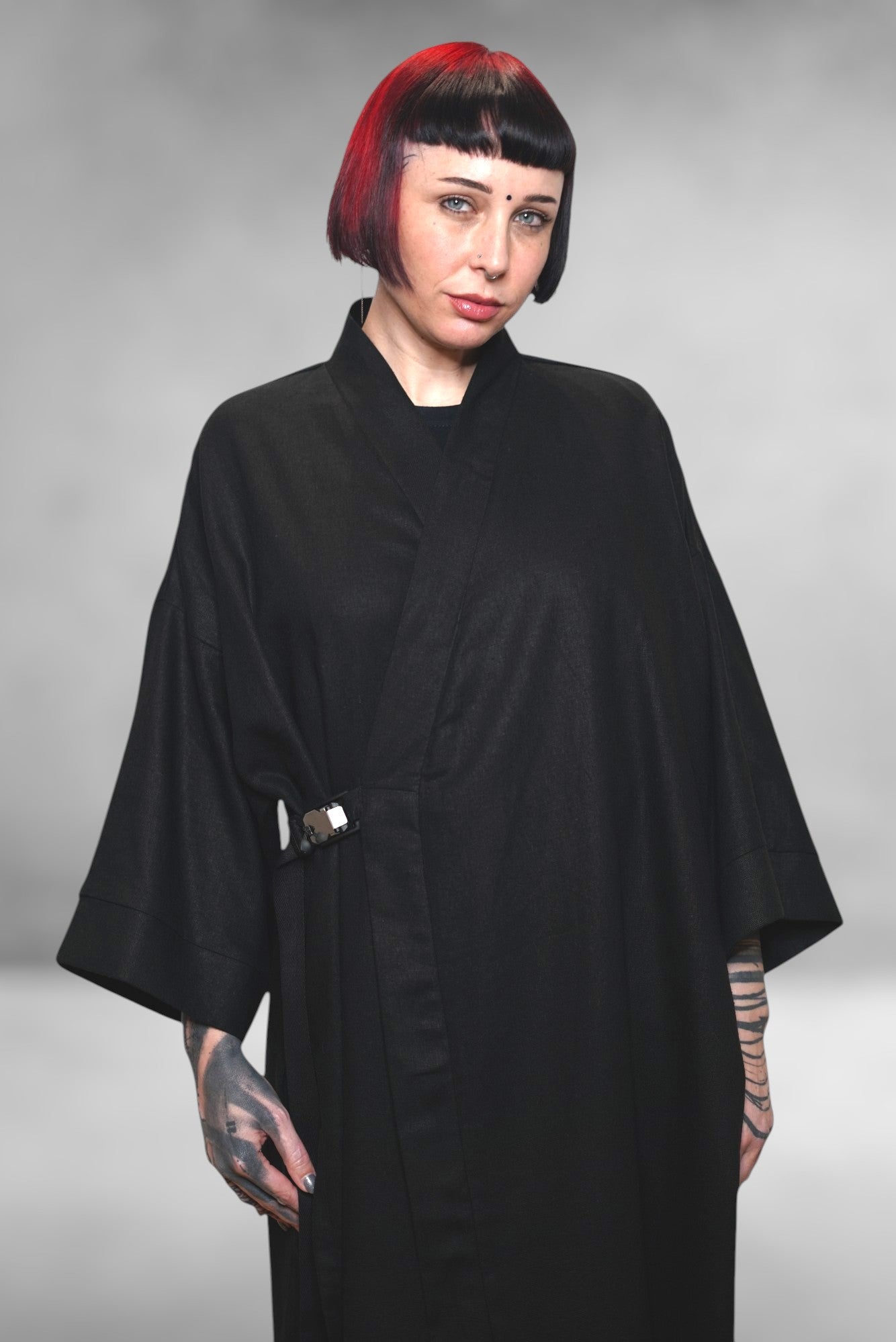 NEW ETERNAL Kimono largo unisex de lino ¡SOLO 2 EN STOCK!