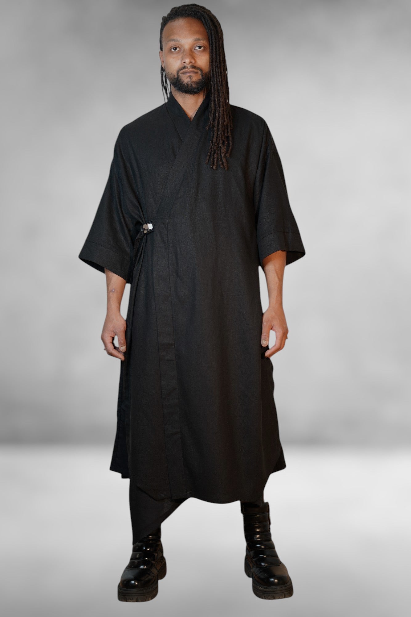 NEW ETERNAL Kimono largo unisex de lino ¡SOLO 2 EN STOCK!