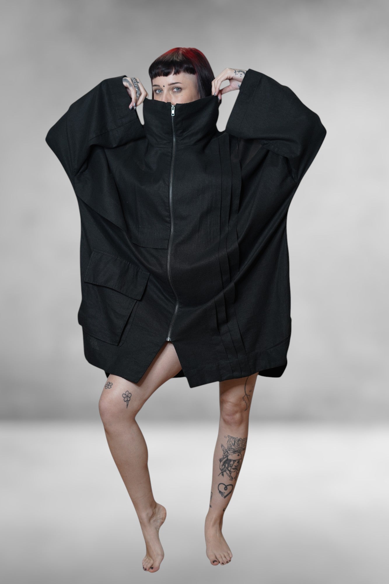 WAVES Chaqueta con pliegues unisex de lino ¡ULTIMAS UNIDADES!