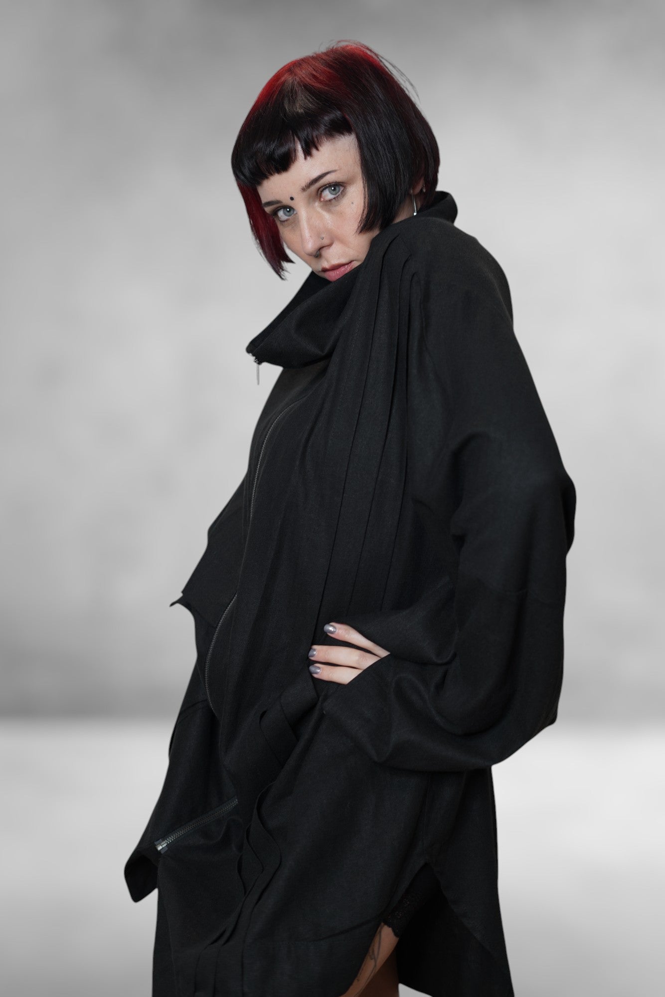 WAVES Chaqueta con pliegues unisex de lino ¡ULTIMAS UNIDADES!