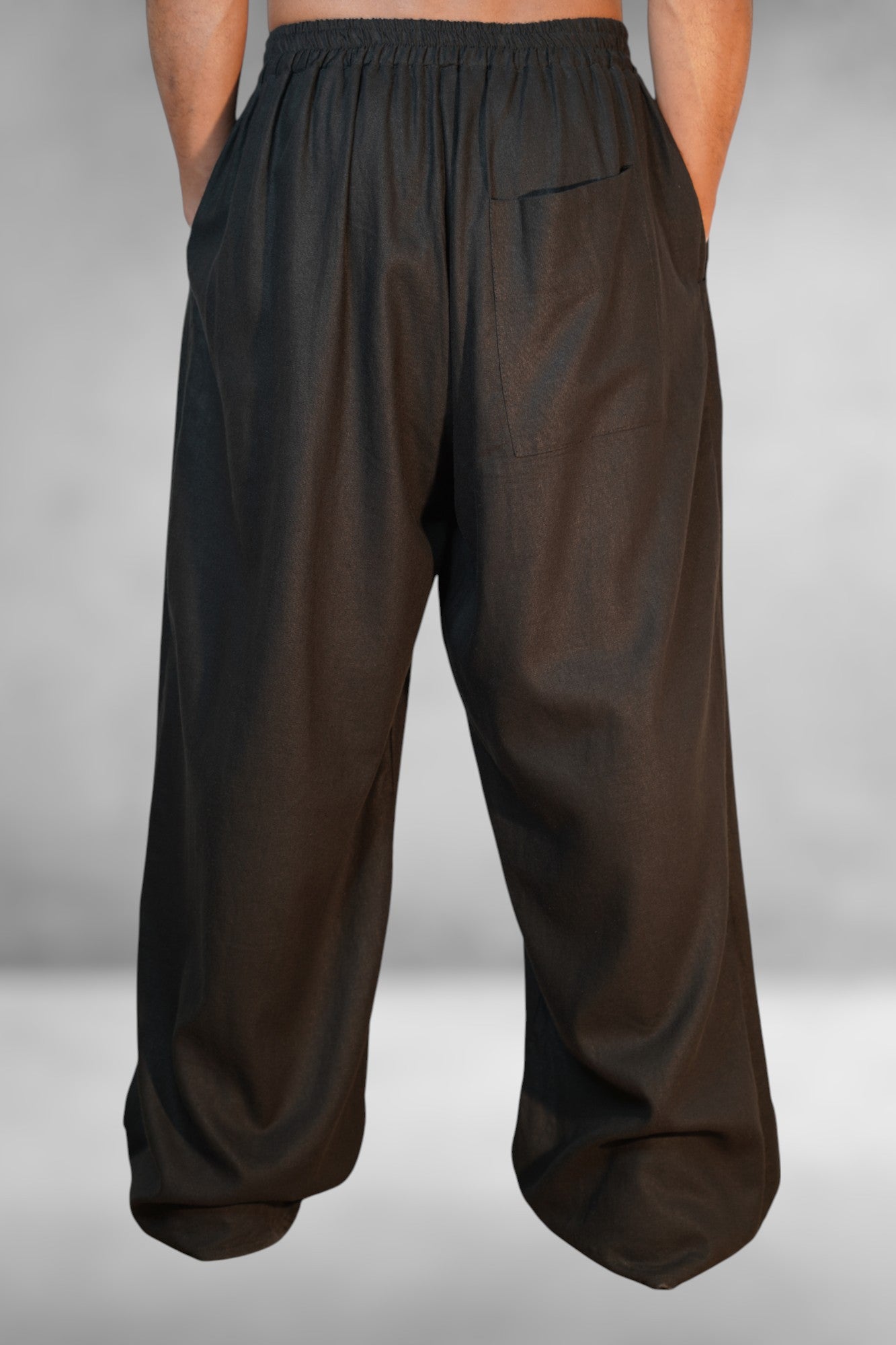 WAVES Pantalón con pliegues unisex de lino ¡SOLO 1 EN STOCK!