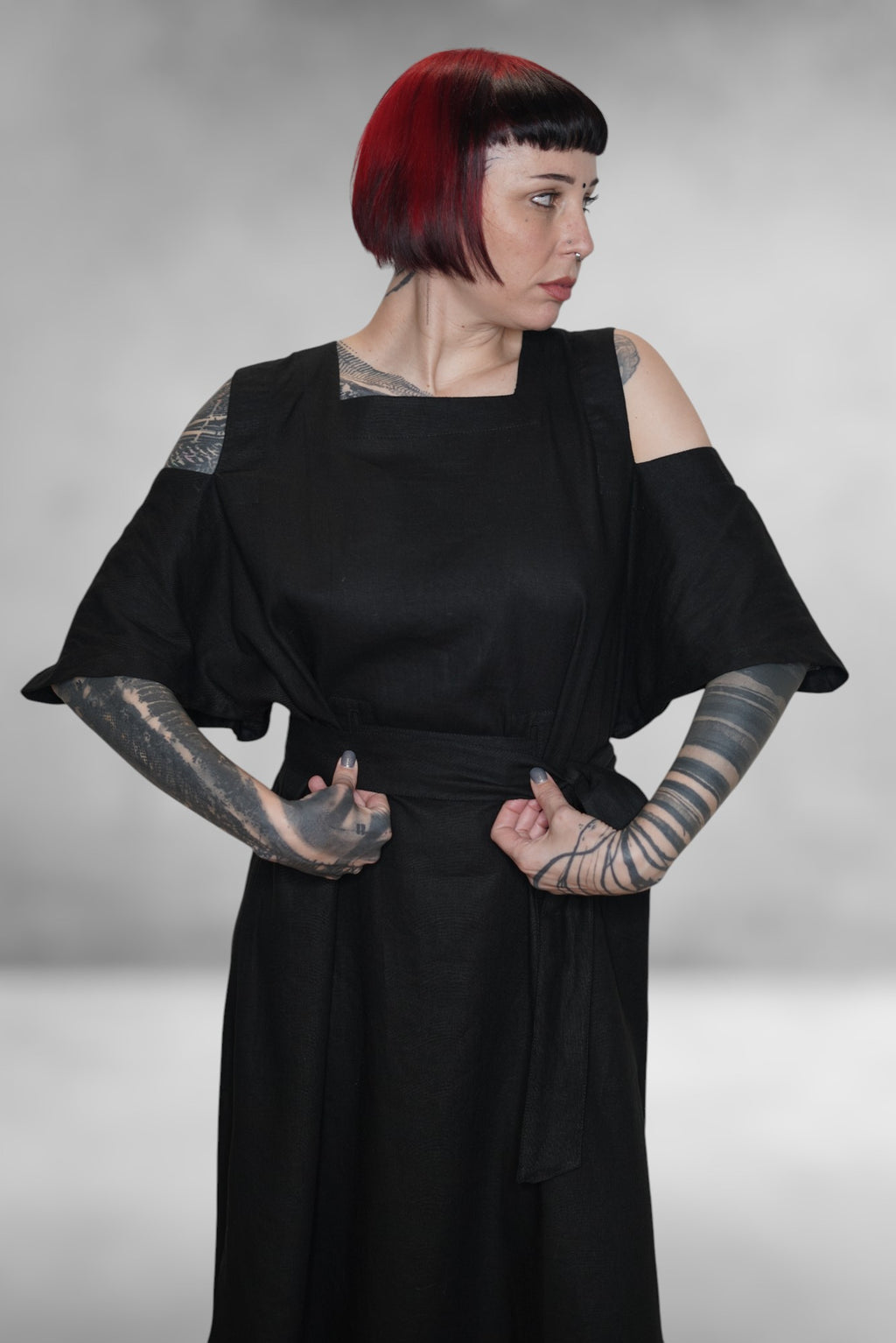 ECLIPSE                                                                                                              Linen dress - ONLY 1 LEFT!
