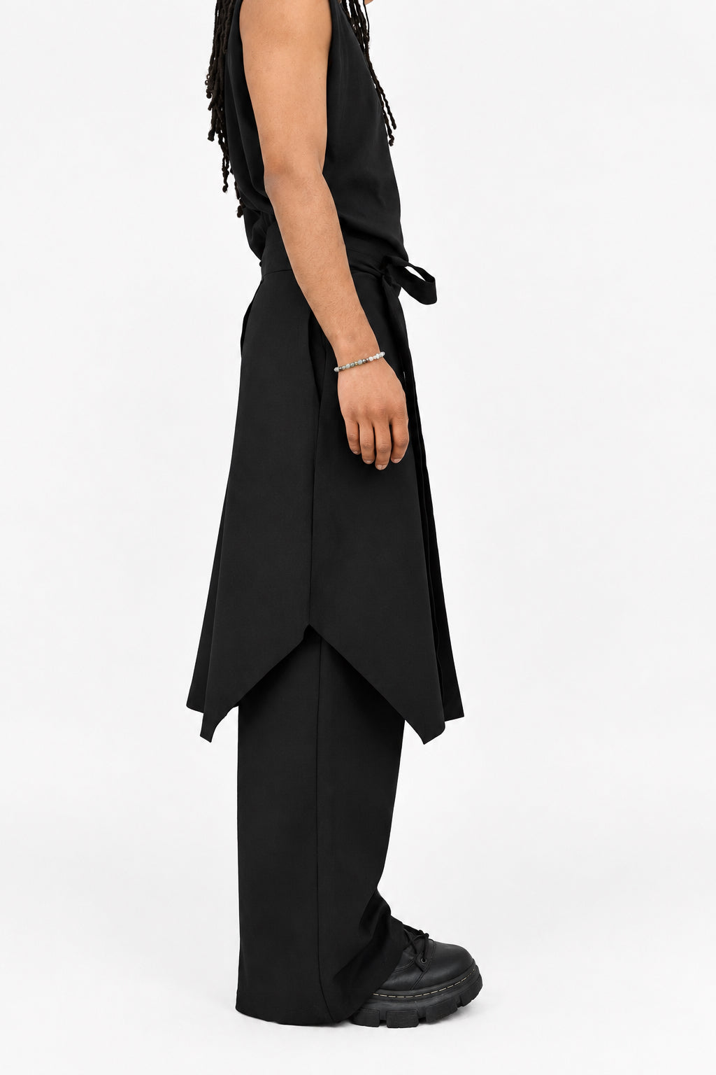 WRAP MIDI SKIRT - TAI 体