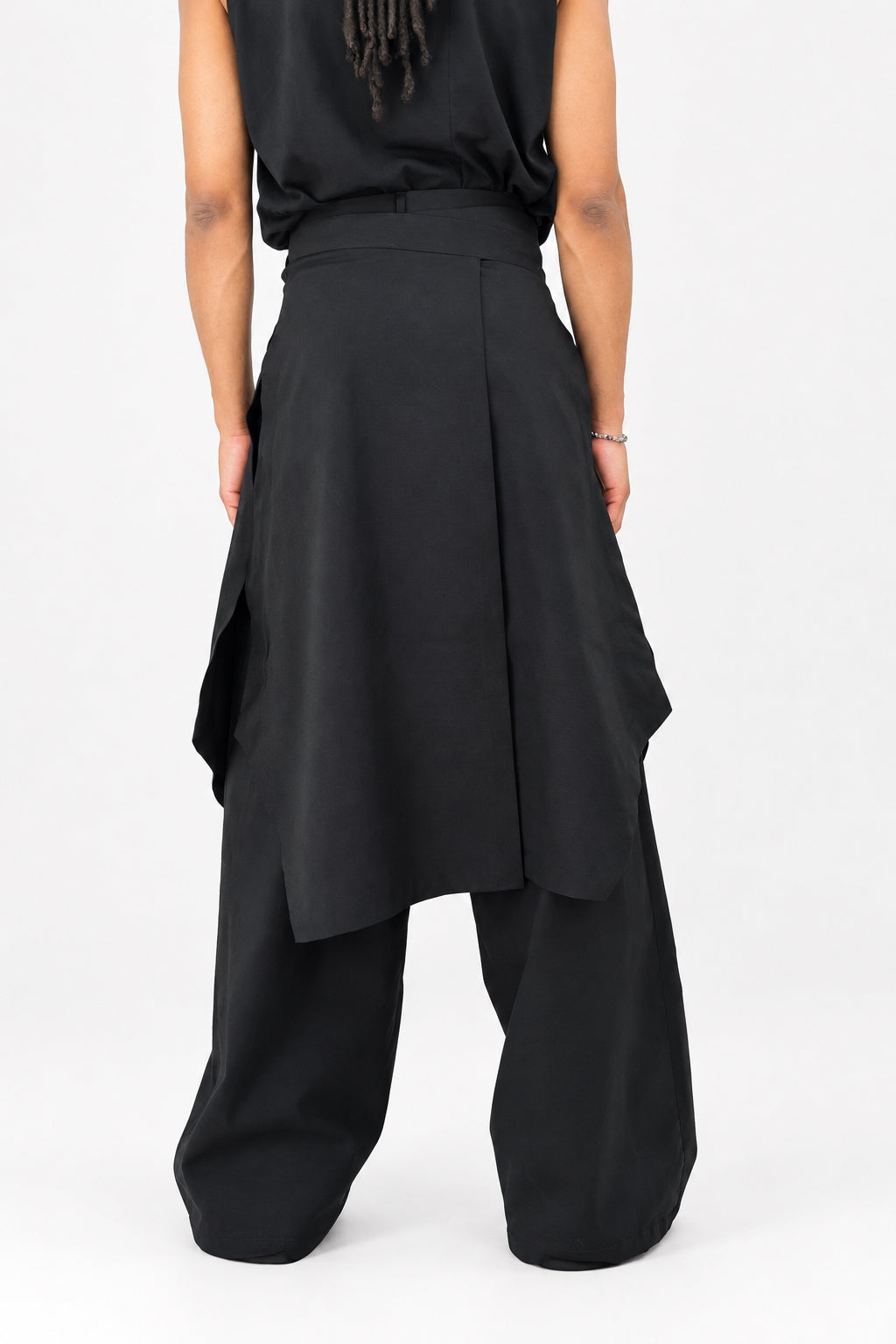 WRAP MIDI SKIRT - TAI 体