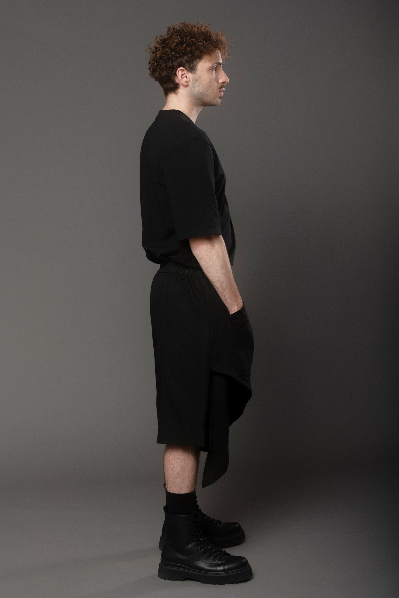 PANTALON FALDA ETERNAL DE LINO