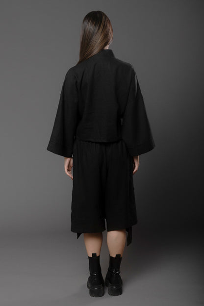 PANTALON FALDA ETERNAL DE LINO