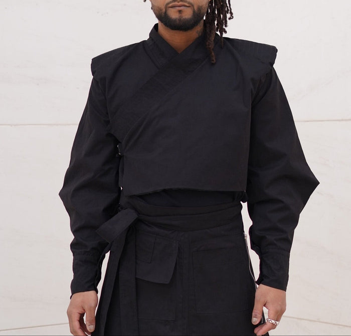 KIMONO CORTO TECHWEAR — YOROI 鎧