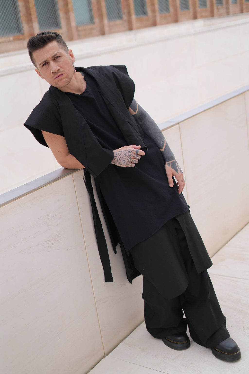 WRAP MIDI SKIRT - TAI 体