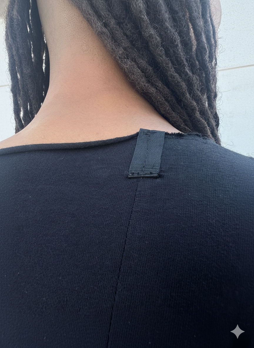 ASYMMETRIC LONG SLEEVE T-SHIRT  