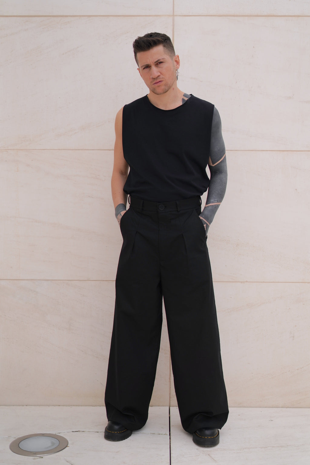 PANTALONI WIDE LEG - HASHIRA 柱