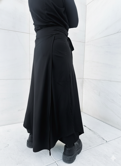 LONG WRAP SKIRT 