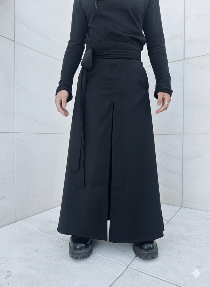 FALDA CRUZADA LARGA — KAI 界