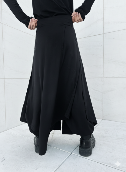 LONG WRAP SKIRT 