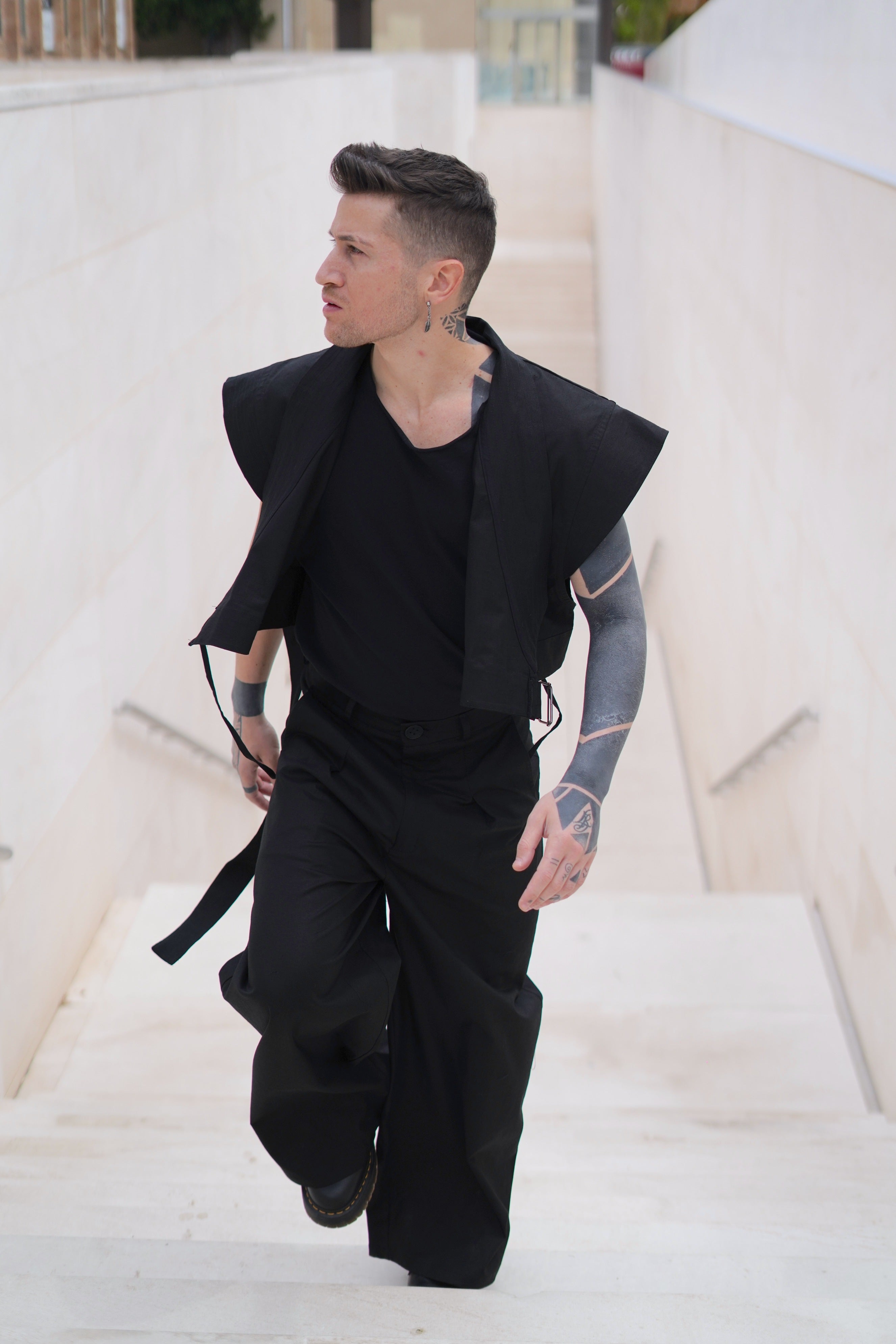 PANTALONI WIDE LEG - HASHIRA 柱