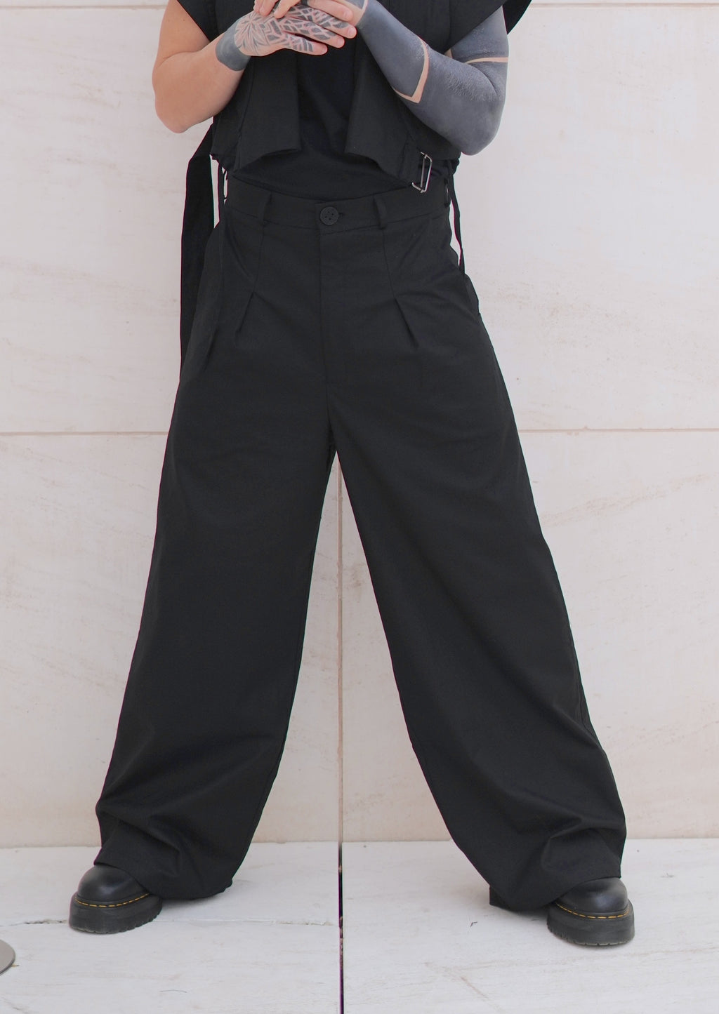 PANTALONI WIDE LEG - HASHIRA 柱
