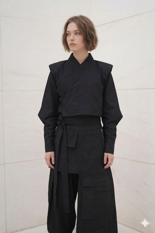 KIMONO CORTO TECHWEAR - YOROI (鎧)