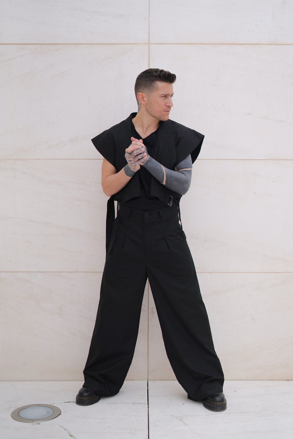 PANTALONI WIDE LEG - HASHIRA 柱