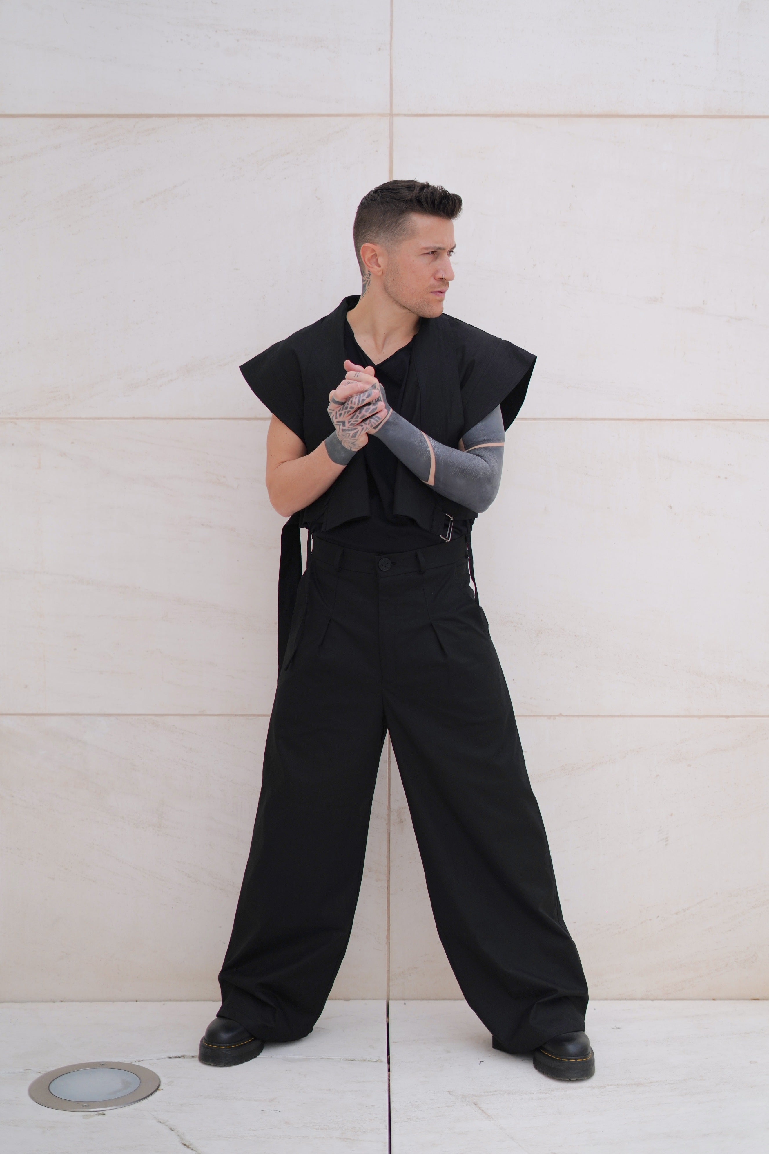 PANTALONI WIDE LEG - HASHIRA 柱