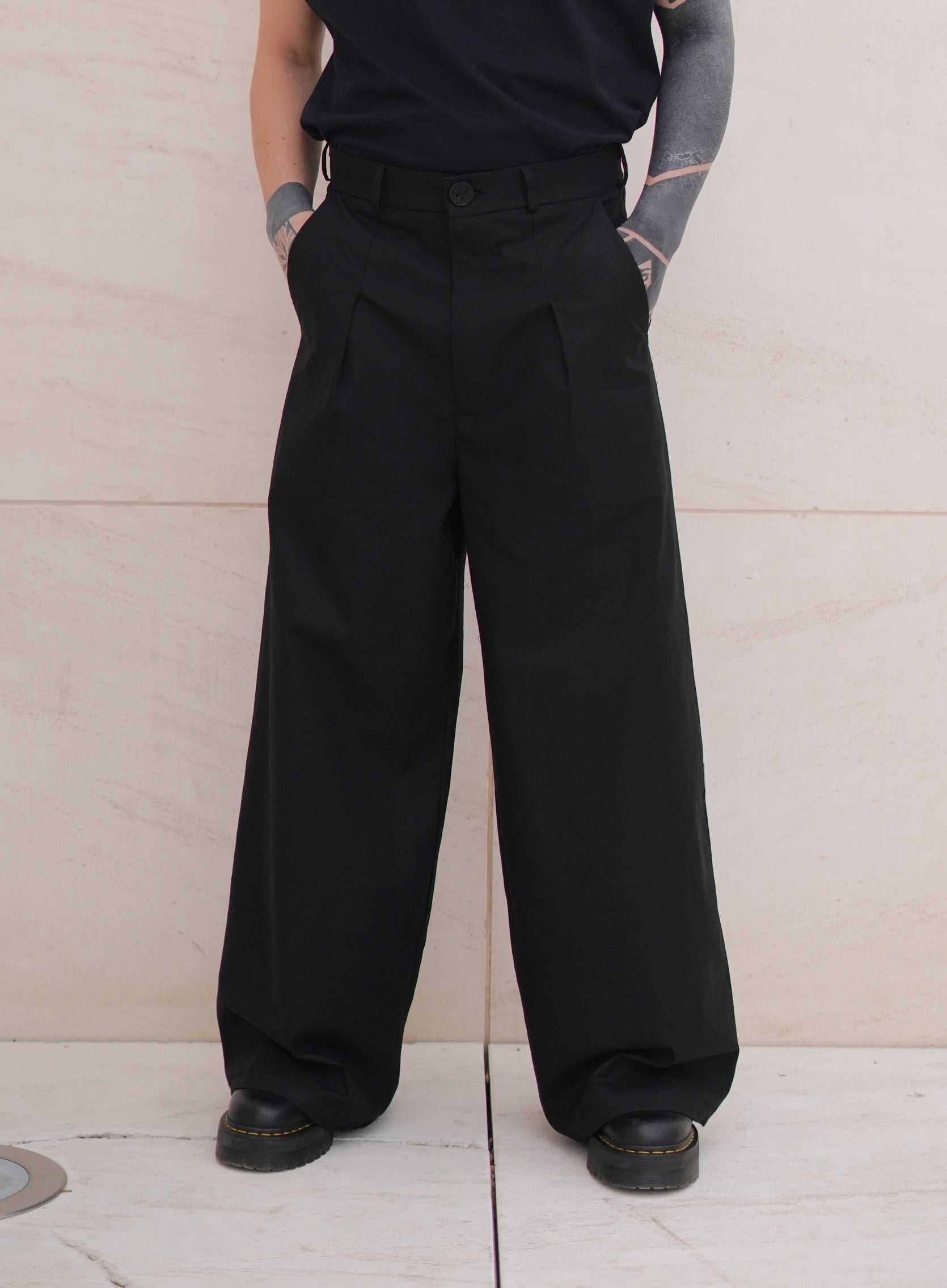 PANTALON WIDE LEG - HASHIRA 柱