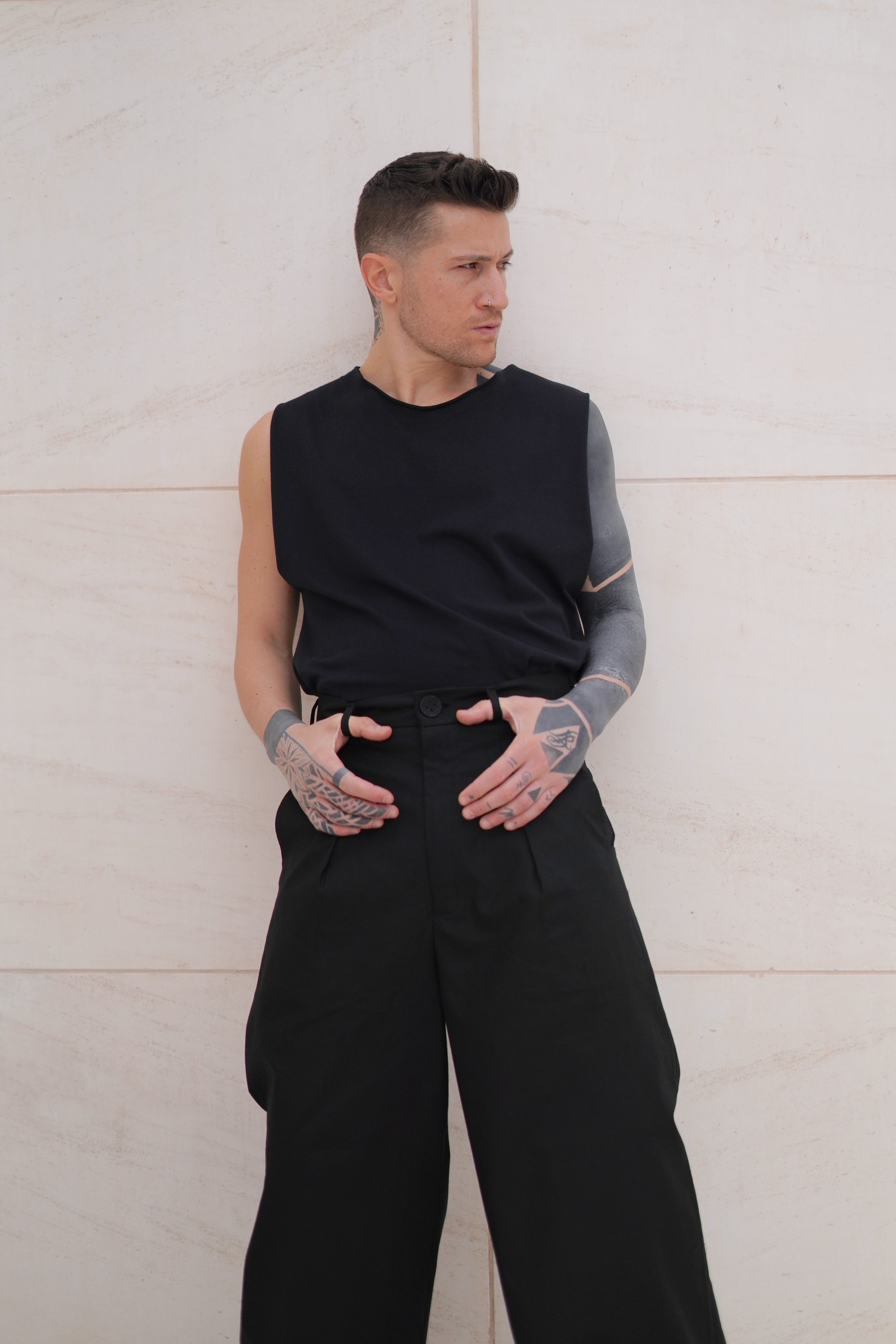 PANTALON WIDE LEG - HASHIRA 柱