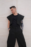 PANTALONI WIDE LEG - HASHIRA 柱