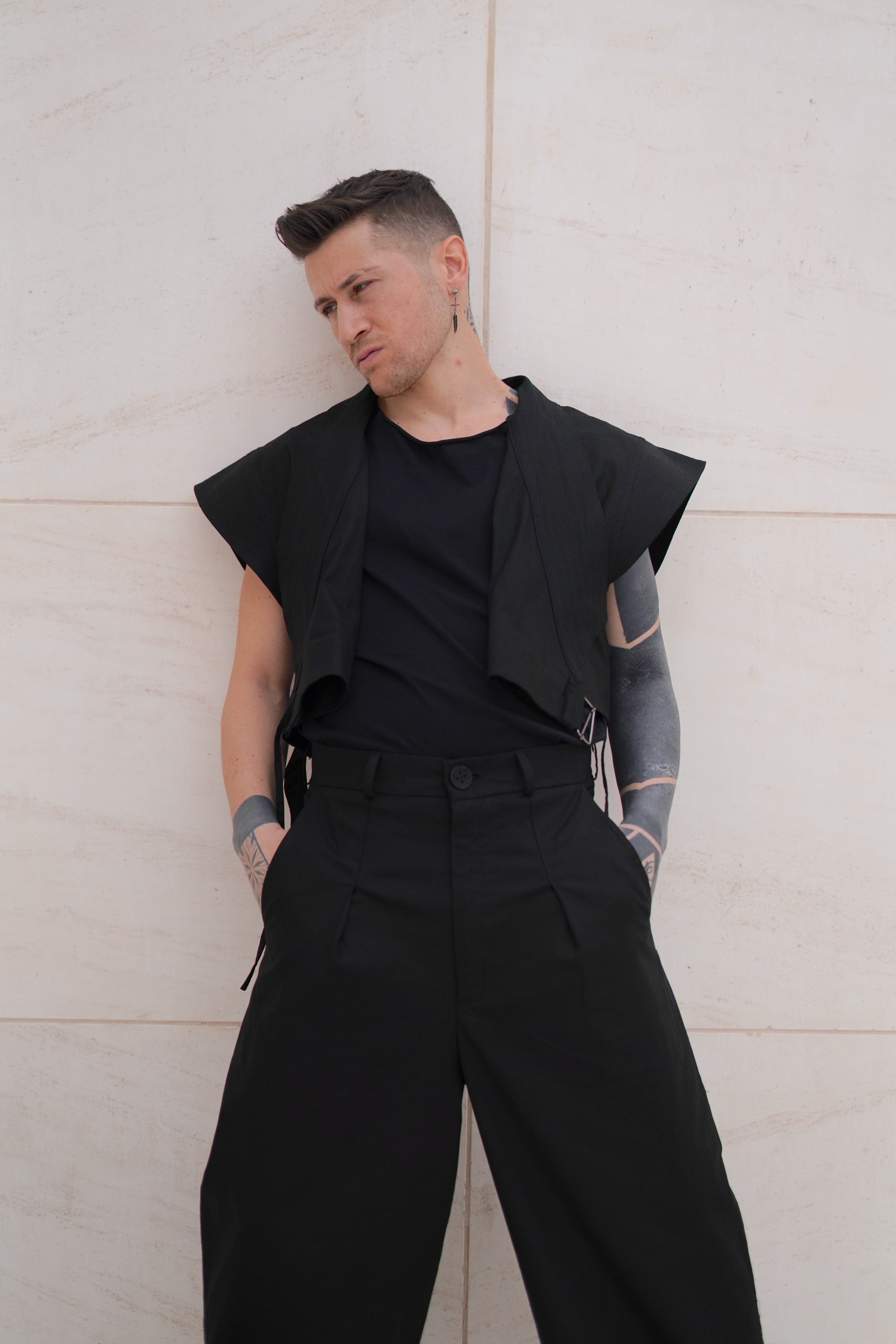 PANTALON WIDE LEG - HASHIRA 柱