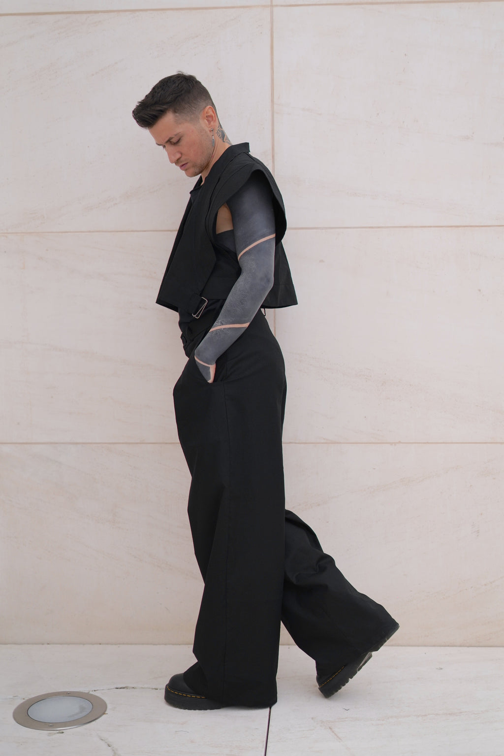PANTALONI WIDE LEG - HASHIRA 柱