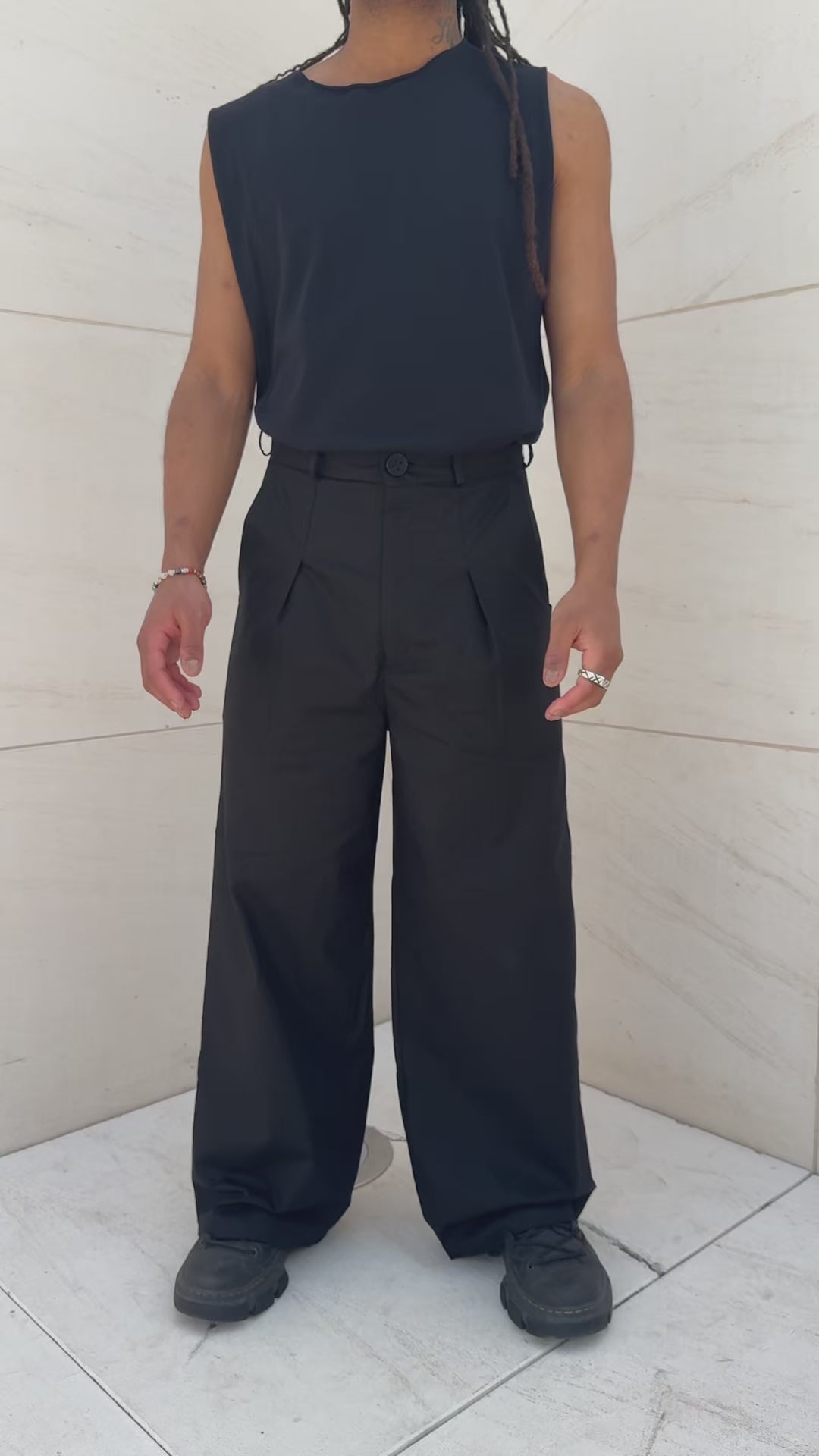 PANTALON WIDE LEG - HASHIRA 柱