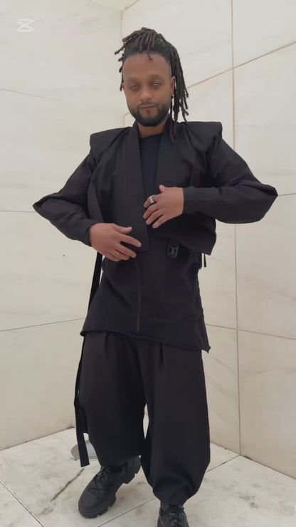 KIMONO CORTO TECHWEAR - YOROI (鎧)