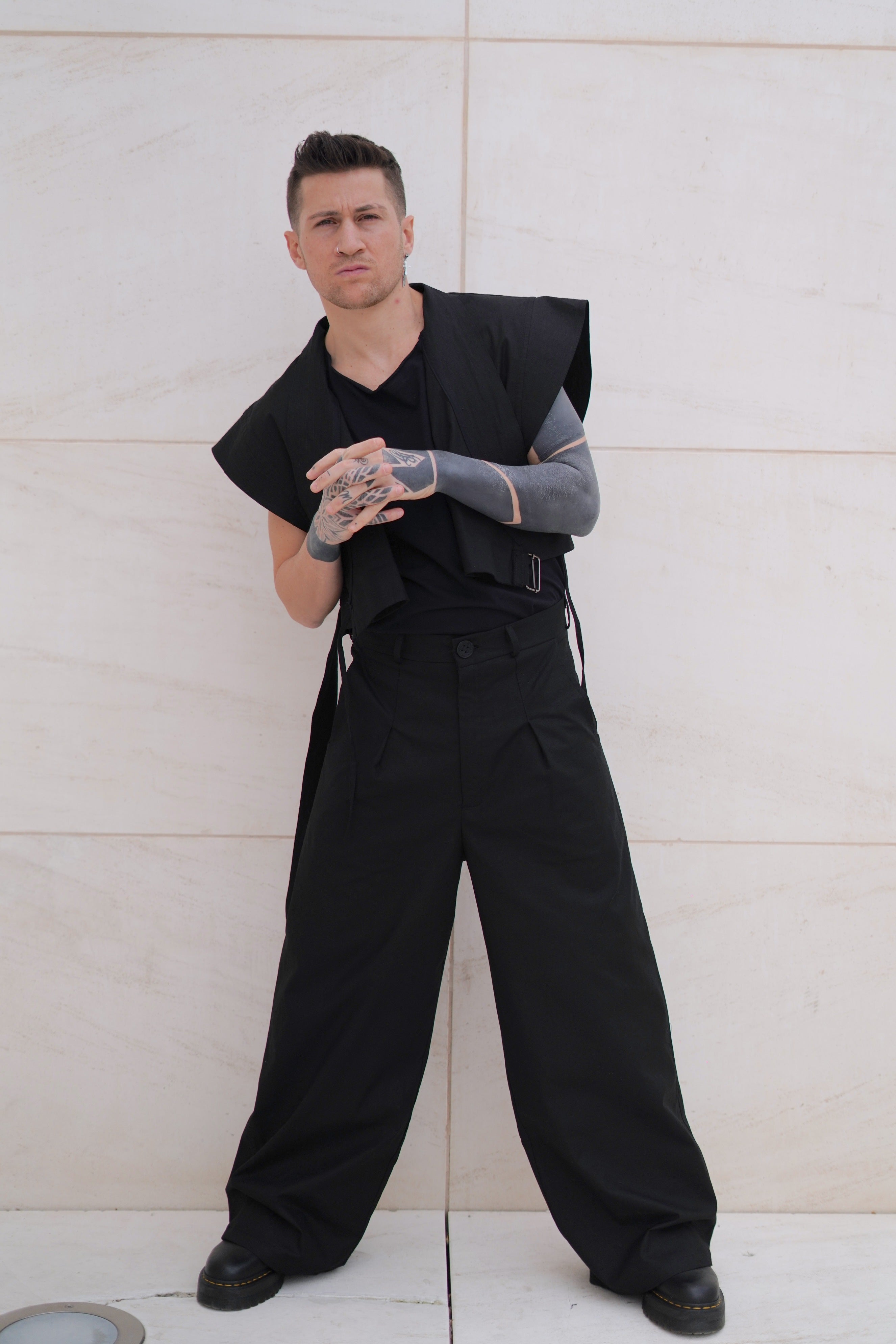 PANTALONI WIDE LEG - HASHIRA 柱
