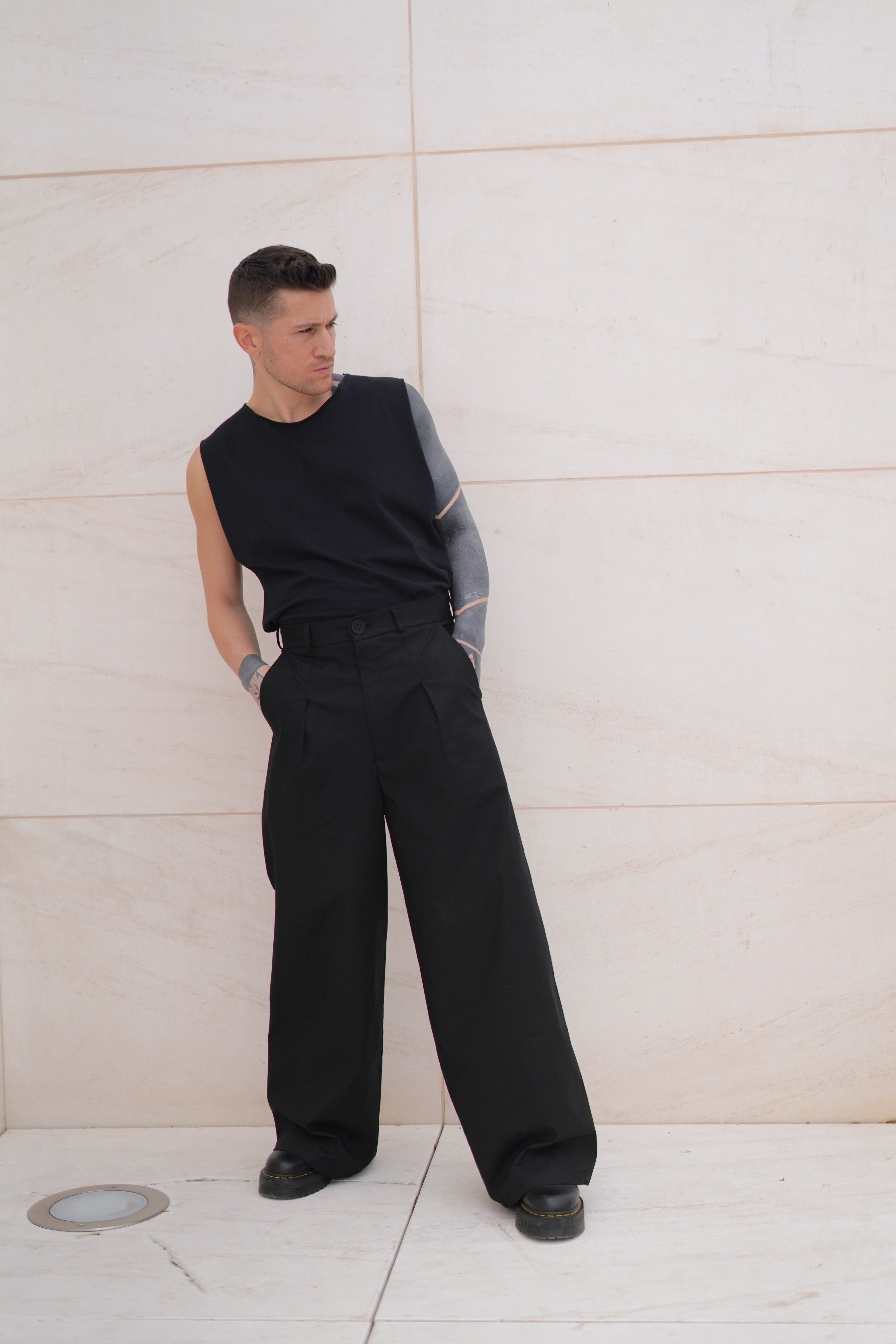 PANTALONI WIDE LEG - HASHIRA 柱